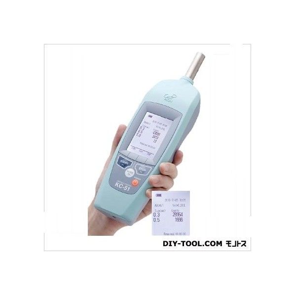 ハンドヘルドパーティカルカウンター 304(H)×87(W)×55(D)mm KC-51 1個