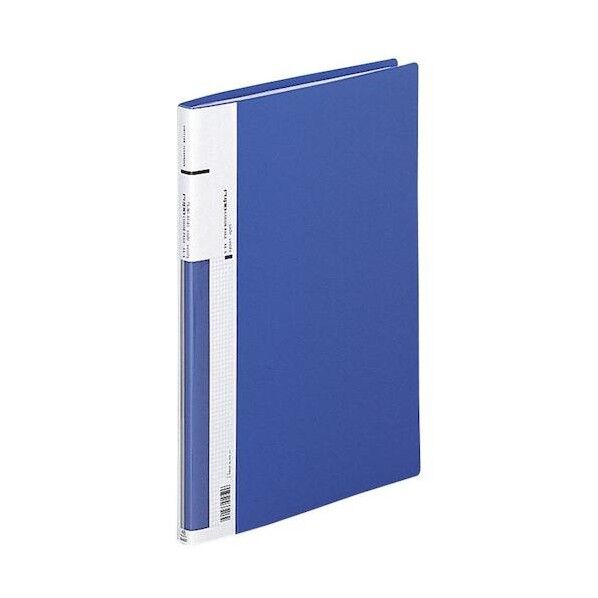 クリヤーブック・ルポ・カラーページサイドベンツ 藍 240×16×315mm N437 1点