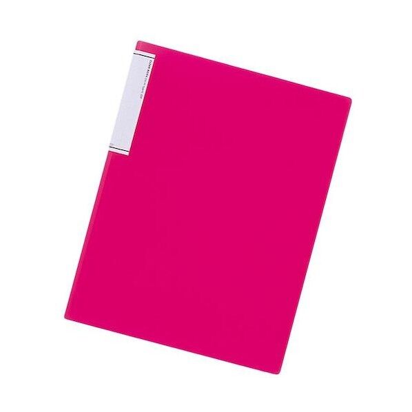 クリヤーブック(スリムタイプ) 赤 238×306mm N7110-3 1点