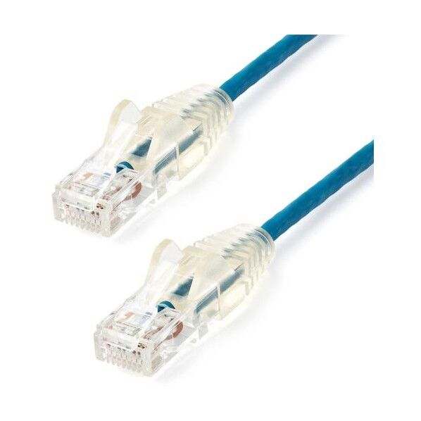 カテゴリ6 LANケーブル/2m/ブルー/極細タイプ/RJ45コネクター/ツメ折れ防止機構付/CAT6 N6PAT200CMBLS   1本