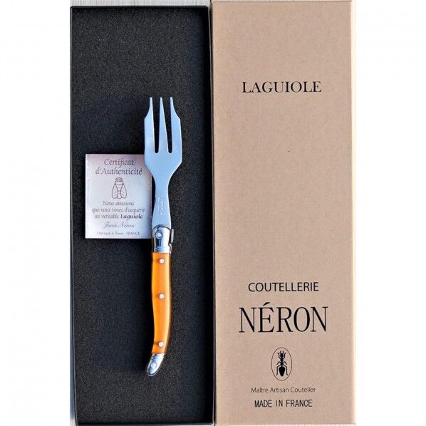 ライヨール ABSハンドル ケーキフォーク マンダリン