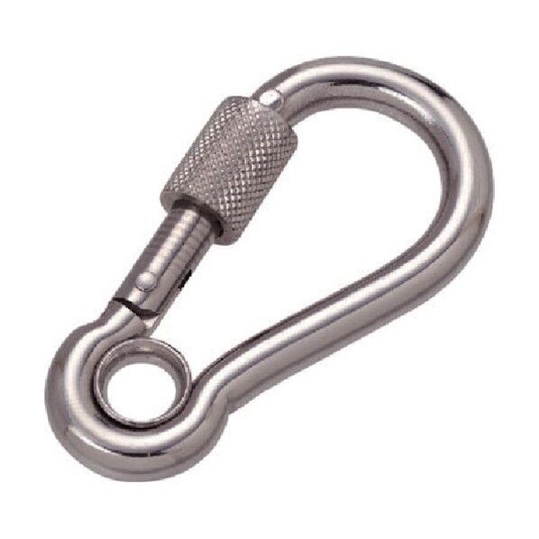 ステンレス 環付スナップフックNA型(リング付)