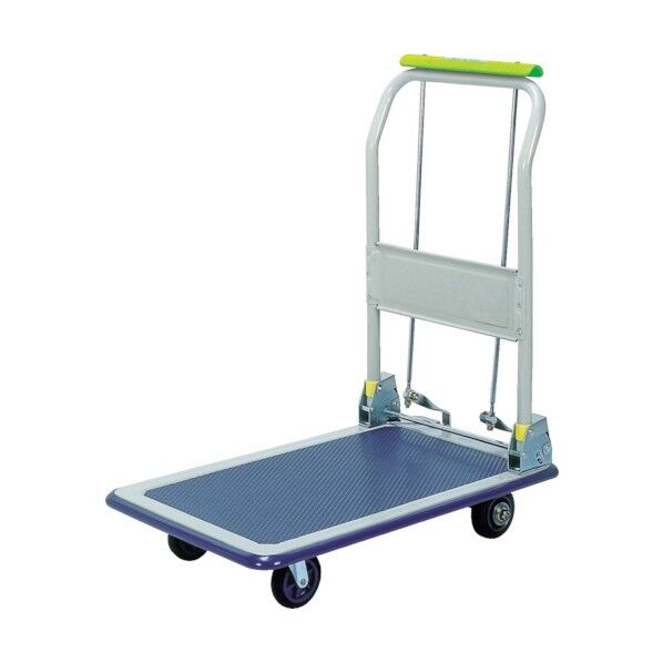 プレス製運搬車 スマイルブレーキ (折りたたみハンドル)