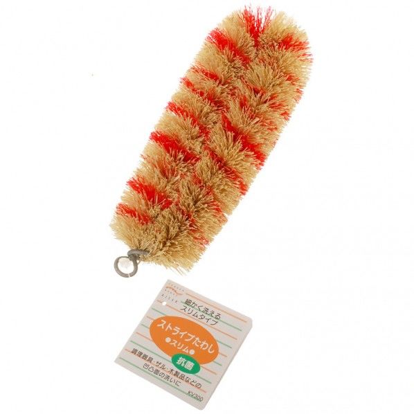 ストライプたわし スリム抗菌