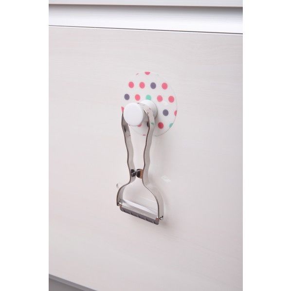 貼るだけどこでもフック ドット 7.5×7.5×3.3 EH-001 1個
