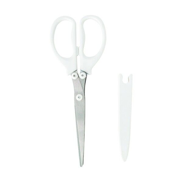 シュレッダ-ハサミ ホワイト NH-S101WH 1点