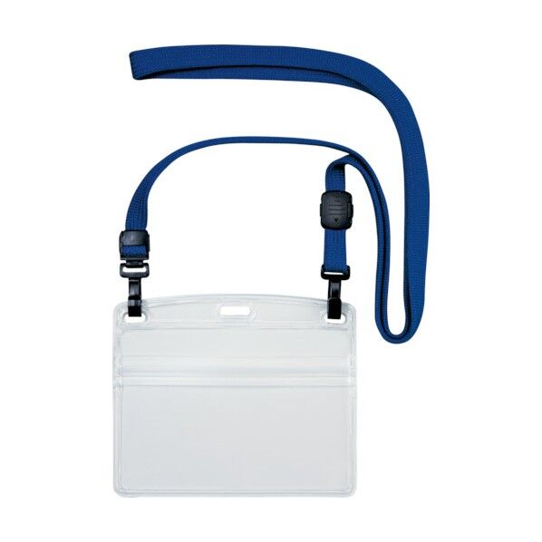 吊り下げ名札ダブルフック式ヨコ特大10枚青 176 x 160 x 50 mm NL-3-BU 10枚