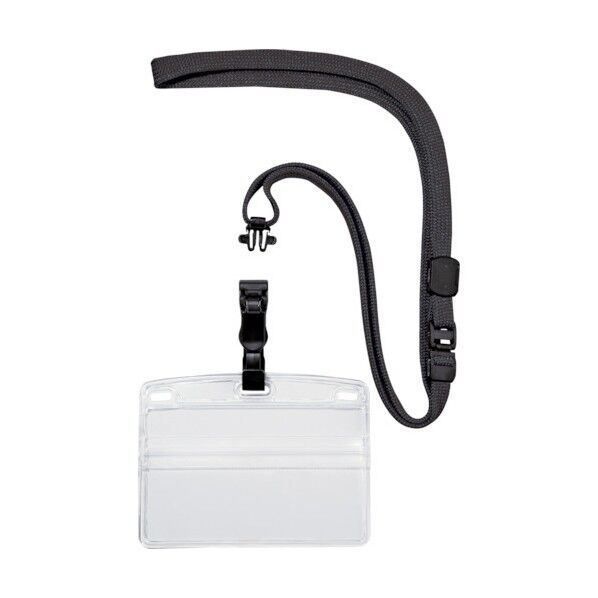 吊り下げ名札 脱着式 名刺サイズ (ソフトタイプ)