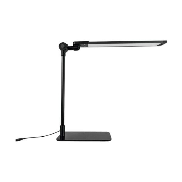 卓上式LED面発光型ライト 14W AC100V 本体色:黒