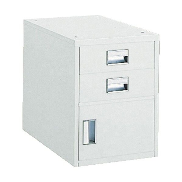 ニューラインデスク用キャビネットロッカー付 NLW-3 (ネオグレー) 1