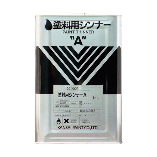 カンペハピオ 塗料用シンナーA NO.291-003-16 1缶...