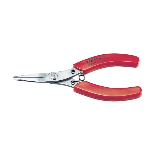 TOPニードルノーズプライヤステンレス製ギザ付