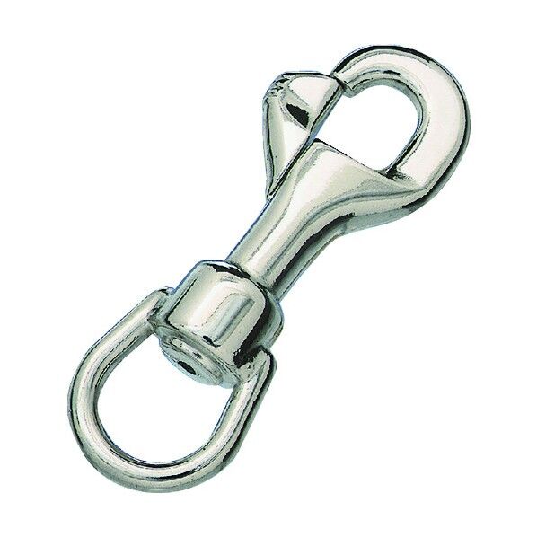 トラスコ ニッケルメッキ ナスカン 線径4.5 長サ77mm NNK-4.5 1点...