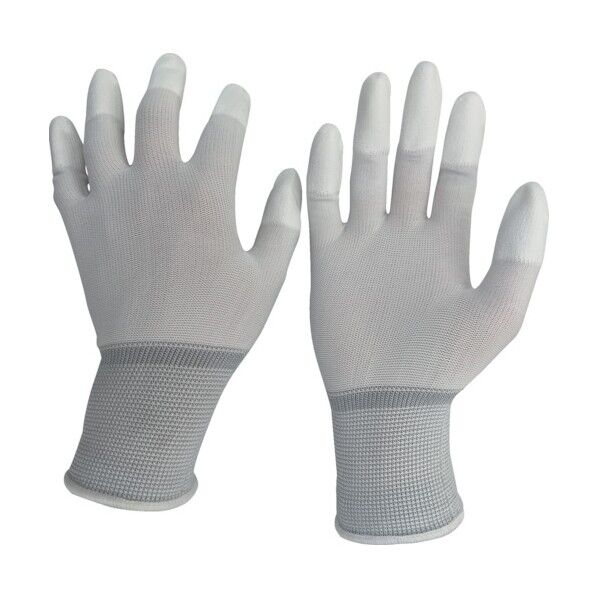 ウレタン手袋 指先コーティング 白 L NO.618-L 10点