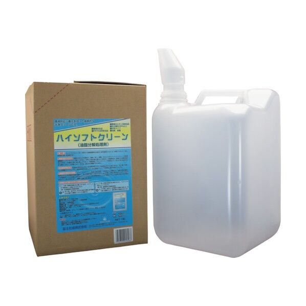 生分解性97% 油脂分解処理剤 ハイソフトクリーン 18L NO08 1個