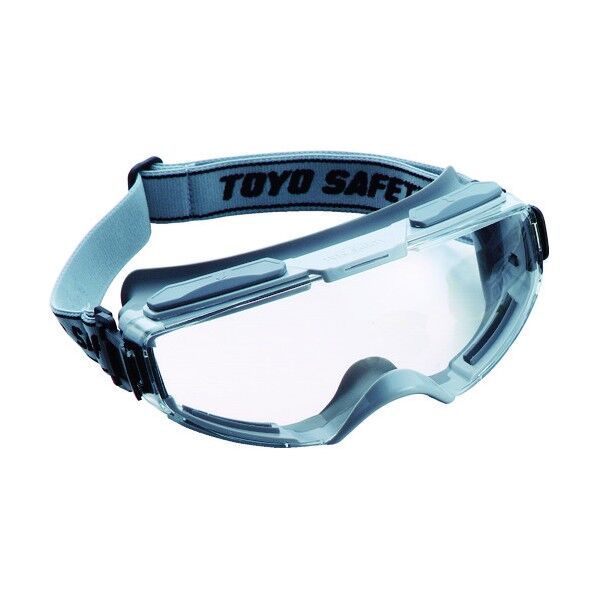防じんメガネハイパーゴーグル クリア/グレー No.1390 1点