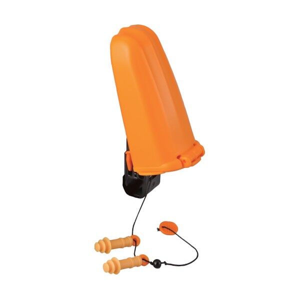 トーヨーセフティ ヘルメット取付用収納式耳栓 NO.1962-OK