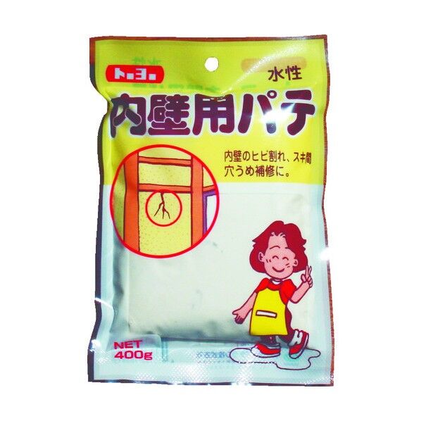 内壁用パテ４００ｇ（１個入） 115 x 155 x 28 mm NO105241 1個