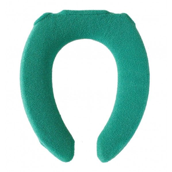 ボタニカルガーデン U型便座カバー グリーン 幅9×奥行87×厚さ1cm 1個