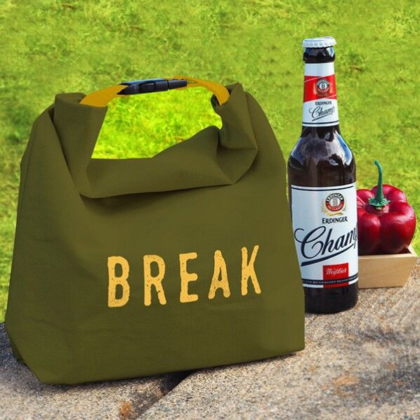 クーラーランチバック オリーブグリーン 35×28×8(本体部分) 1個