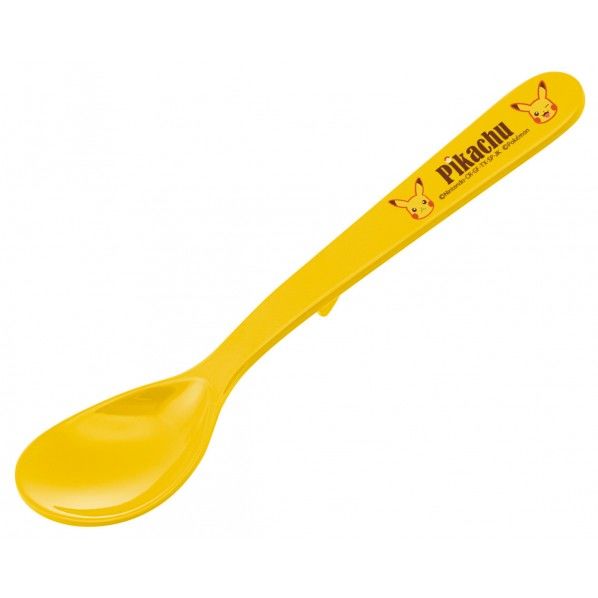 ピカチュウ フェイス メラミン製ティースプーン 幅3.2×奥行1.4×長さ14cm SM6 1個