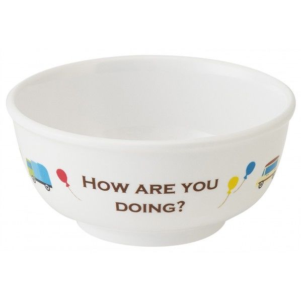 Beingアクティブ メラミン製茶碗 幅10.5×奥行10.5×高さ4.8cm M320 1個