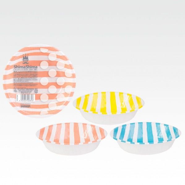 しましま ペーパーボウル