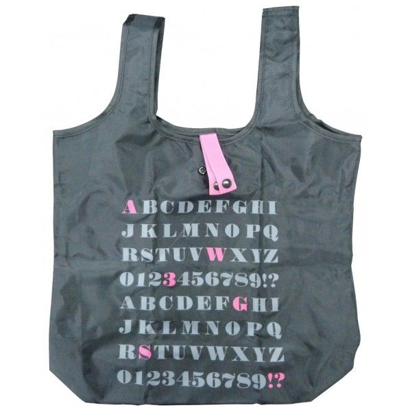 コンビニバッグ アルファベット (使用時)約530×390 P-3187 1個