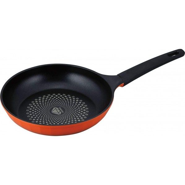 ダイヤモンド・ライト ガス火専用 フライパン 幅478×奥行269×高さ95mm DR-7397 1個