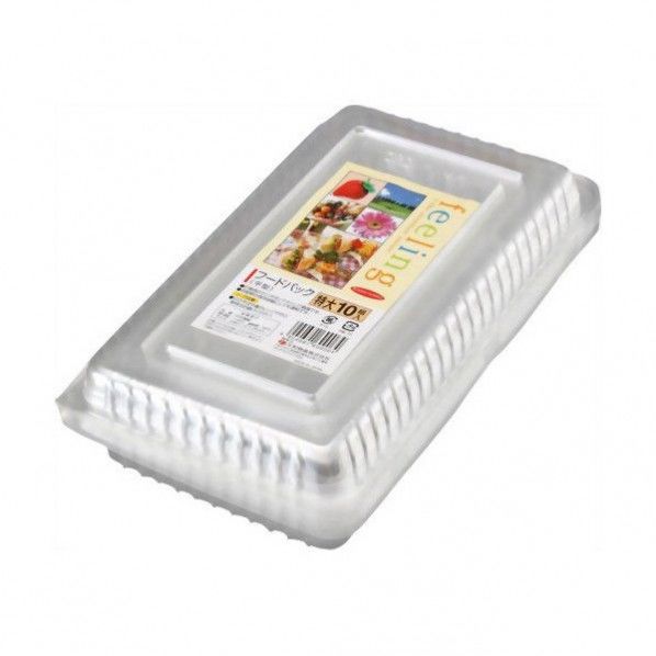 フィーリングフードパック 平型特大 約150x250x64mm 10枚入