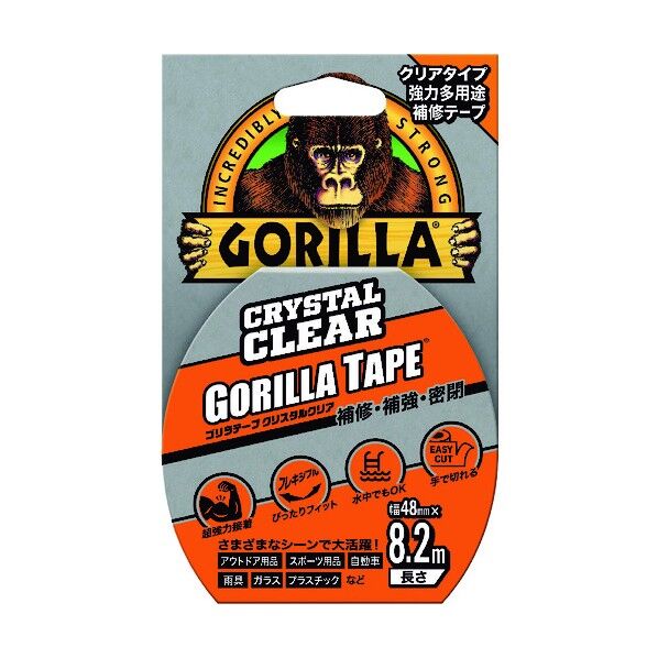 ゴリラテープ クリスタルクリア