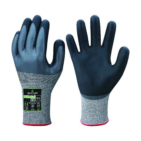 デュラコイル576/577 (ニトリルゴム製・手のひらコート) ナックルコート