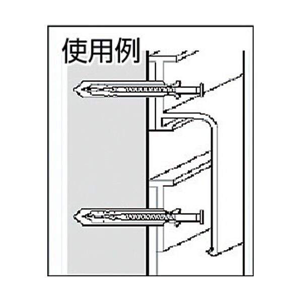 エビ印 ネイルプラグ(100本入)6X50mm 119 x 120 x 98 mm NP650 100本