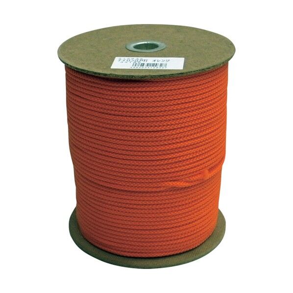 ナイロン江戸打ち紐ボビン巻 オレンジ 3mm×150m NRED3-ORE 1巻