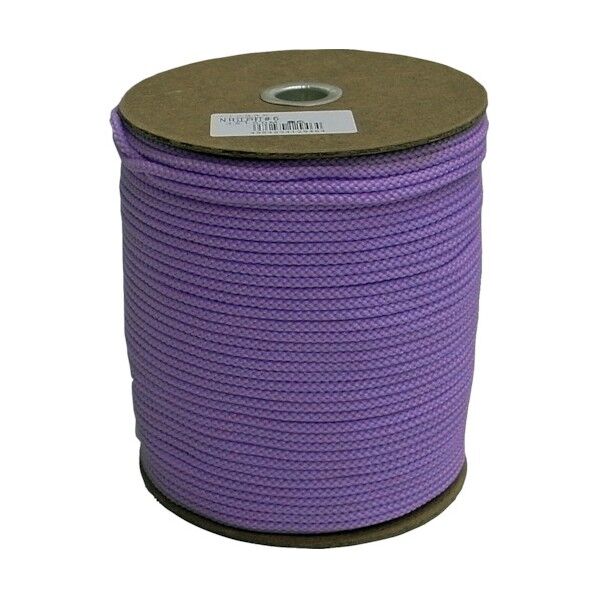 ナイロン江戸打ち紐ボビン巻 藤色 3mm×150m NRED3-LVO 1巻