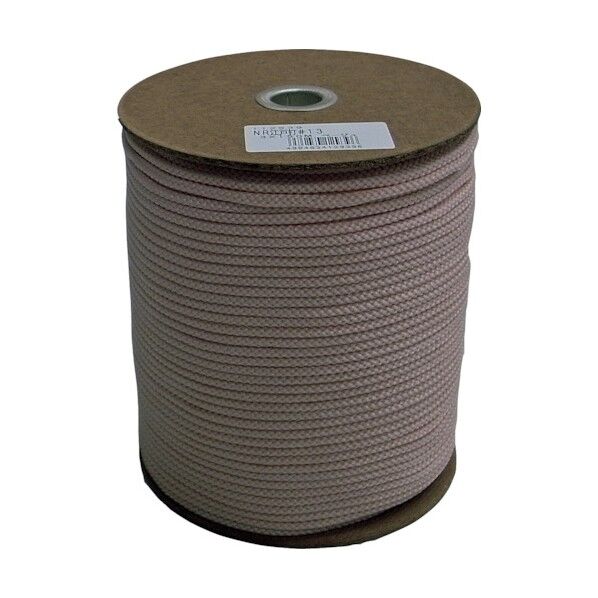 ナイロン江戸打ち紐ボビン巻 ベージュ 3mm×150m NRED3-BE 1巻