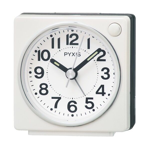 セイコータイムクリエーション クオーツ目ざまし時計 NR449W 1個...