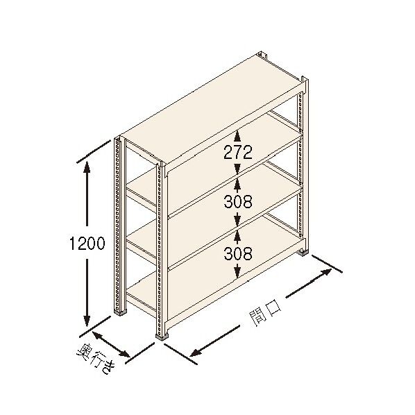 中量ラック Jタイプ500KG