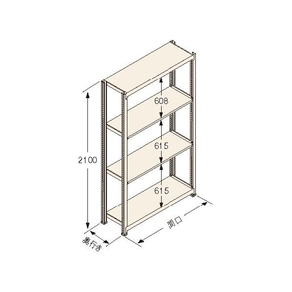 中量ラック Kタイプ150KG