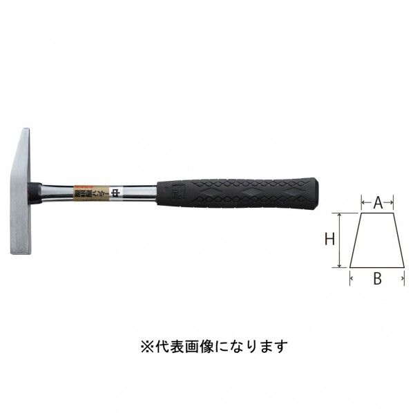 王将 板金ハンマー ミラー屋根屋ハンマー(スチール柄) 中 1個