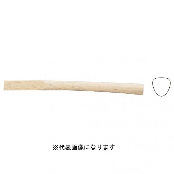 白樫仮枠ハンマー柄丸曲ニス無P付450