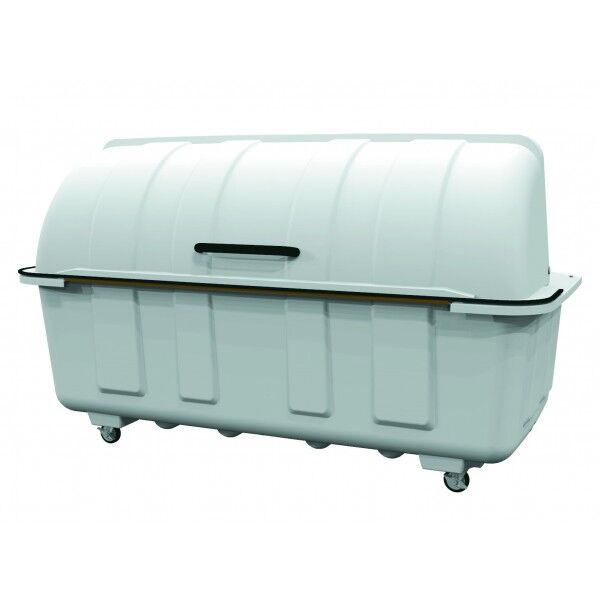 ジャンボステーション J2000C キャスター付 グレー 寸法(mm):幅2240×奥行1140×高さ1350 約2000L J2000C 1点