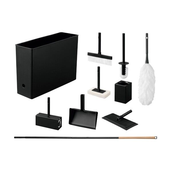 アイリスオーヤマ 579995 家中お掃除9点セット ブラック SSE-9-B 1点...