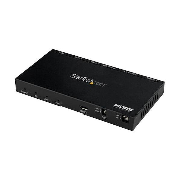 ビデオスプリッター/HDMI/1入力2出力/4K60Hz/AUX & SPDIF/HDCP ST122HD20S   1個
