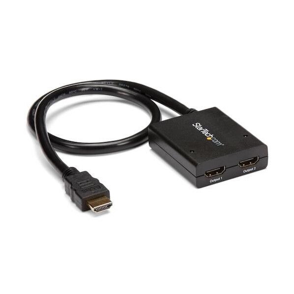 STARTEC.COM社 ビデオスプリッター/HDMI/1入力2出力/4K30Hz/USBパワー/7.1ch ST122HD4KU 1個...