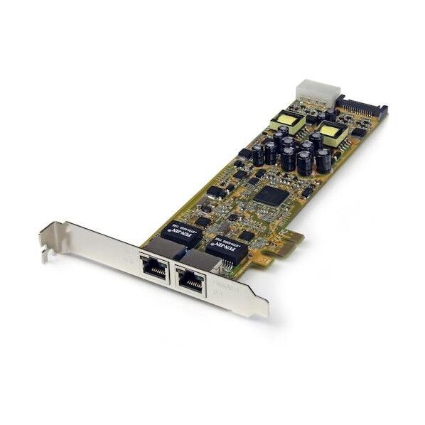 LANカード/PCI Express/x1/2x RJ45/10/100/1000 Mbps/PoE ST2000PEXPSE   1個