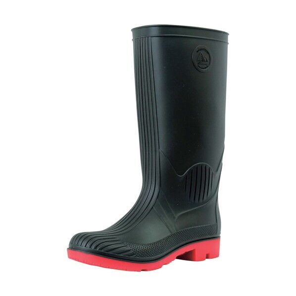 PVCワークブーツ ブラック LL ST5802 BK LL 1足