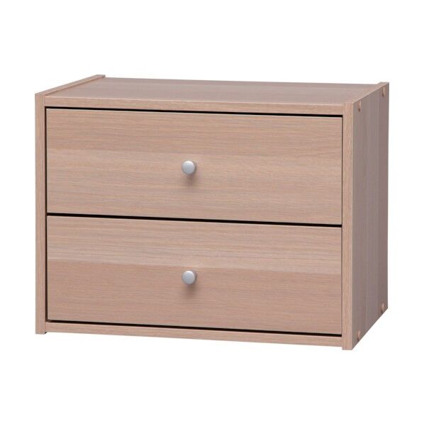 スタックボックス 引出付き ナチュラル STB-400H 1個