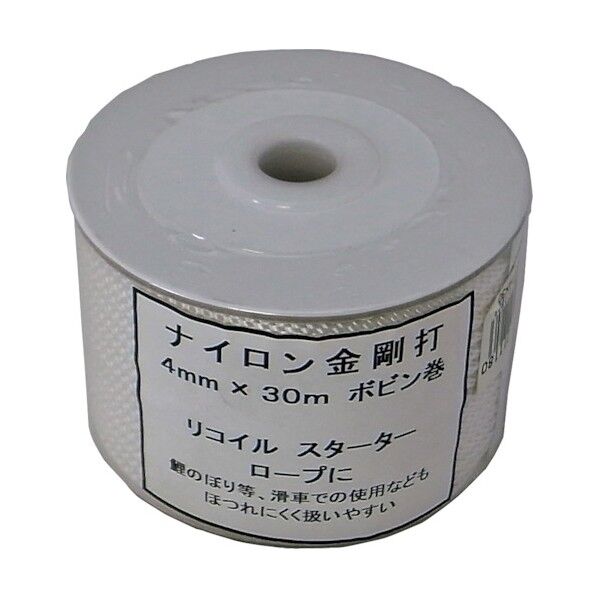 スターター用ナイロン金剛打ボビン巻 薄グレー 4mm×30m STARTER-NRKG-430B 1巻
