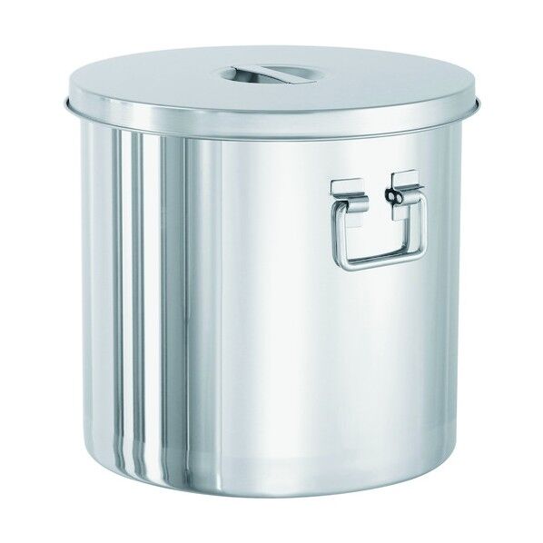 日東 ステンレス折りたたみ取っ手付汎用タンク 25L 450 x 450 x 330 mm STF-33 1個